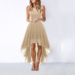 Women's Wedding Guest Dress, High Low Sleeveless Party Dress, XS-3XL