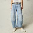 Barrel High Waist Barrel Leg Jeans