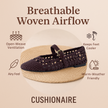 Windsor Woven Mary Jane Flats
