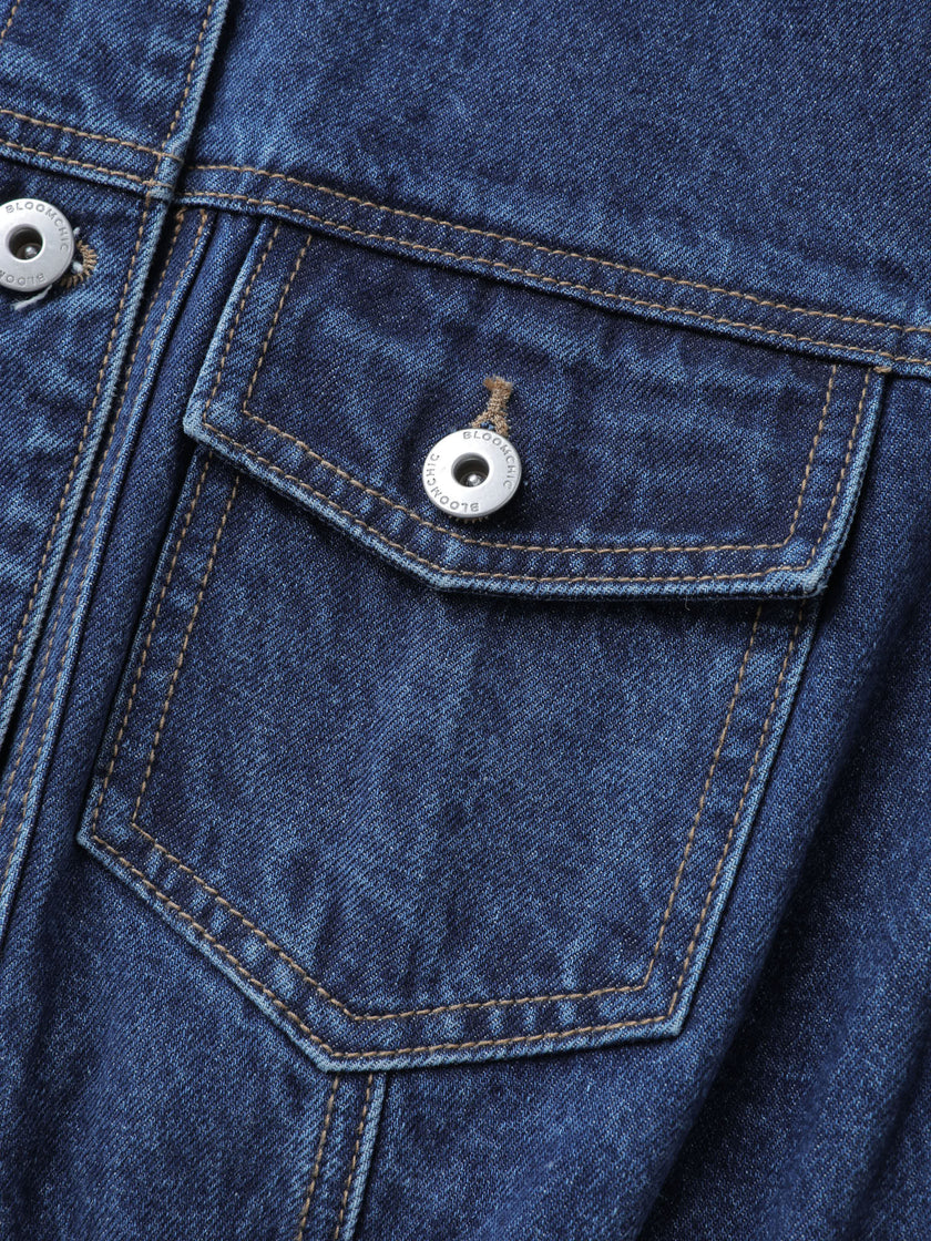 Stretch Denim Jean Jacket