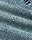 Rhinestone Flared Jeans