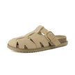 Benson Suede Buckle Clogs for Women