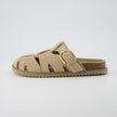 Benson Suede Buckle Clogs for Women