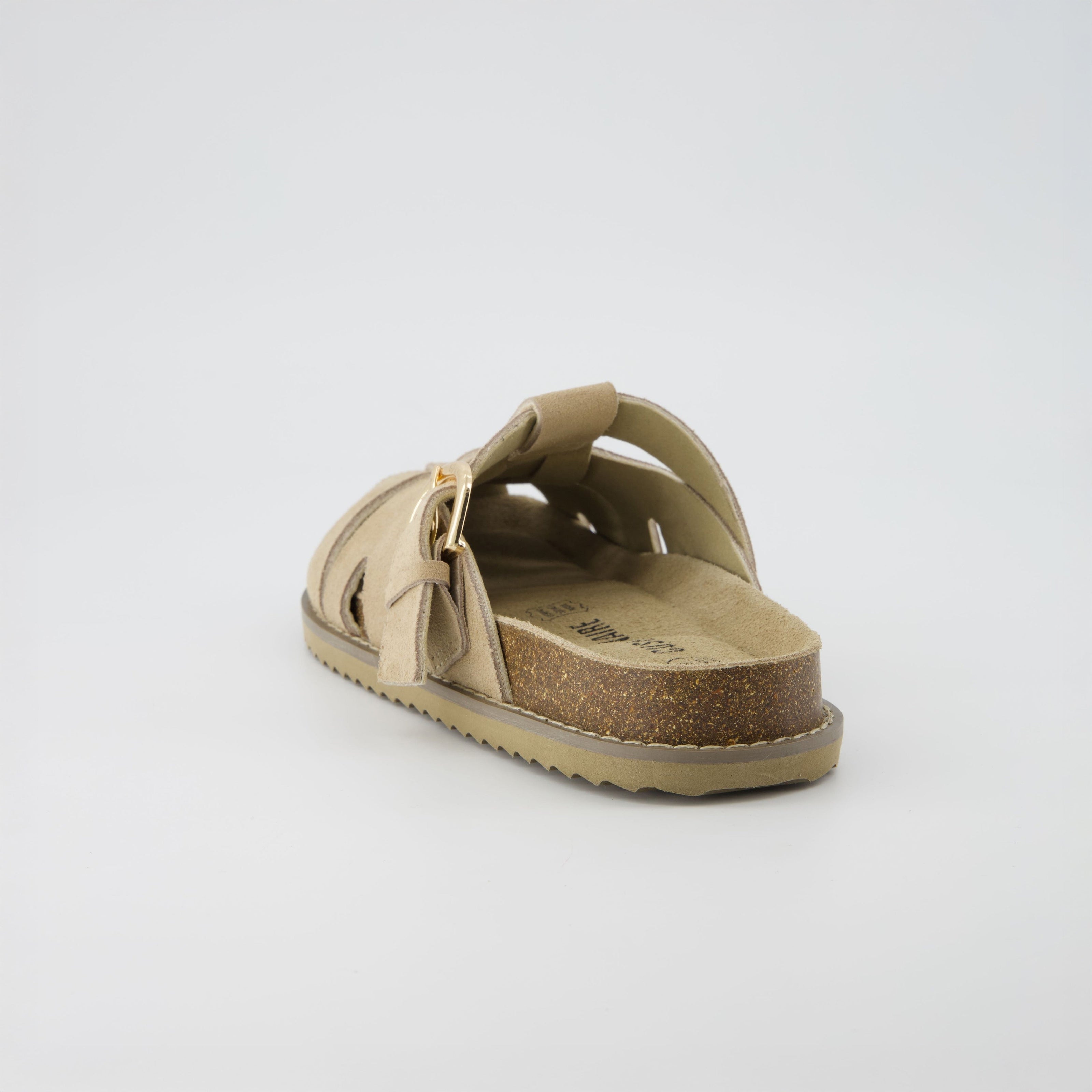 Benson Suede Buckle Clogs for Women