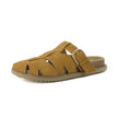 Benson Suede Buckle Clogs for Women