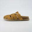 Benson Suede Buckle Clogs for Women