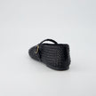 Bistro Woven Flats with Buckle Strap
