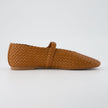Bistro Woven Flats with Buckle Strap