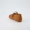 Bistro Woven Flats with Buckle Strap