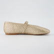 Bistro Woven Flats with Buckle Strap