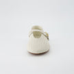 Bistro Woven Flats with Buckle Strap