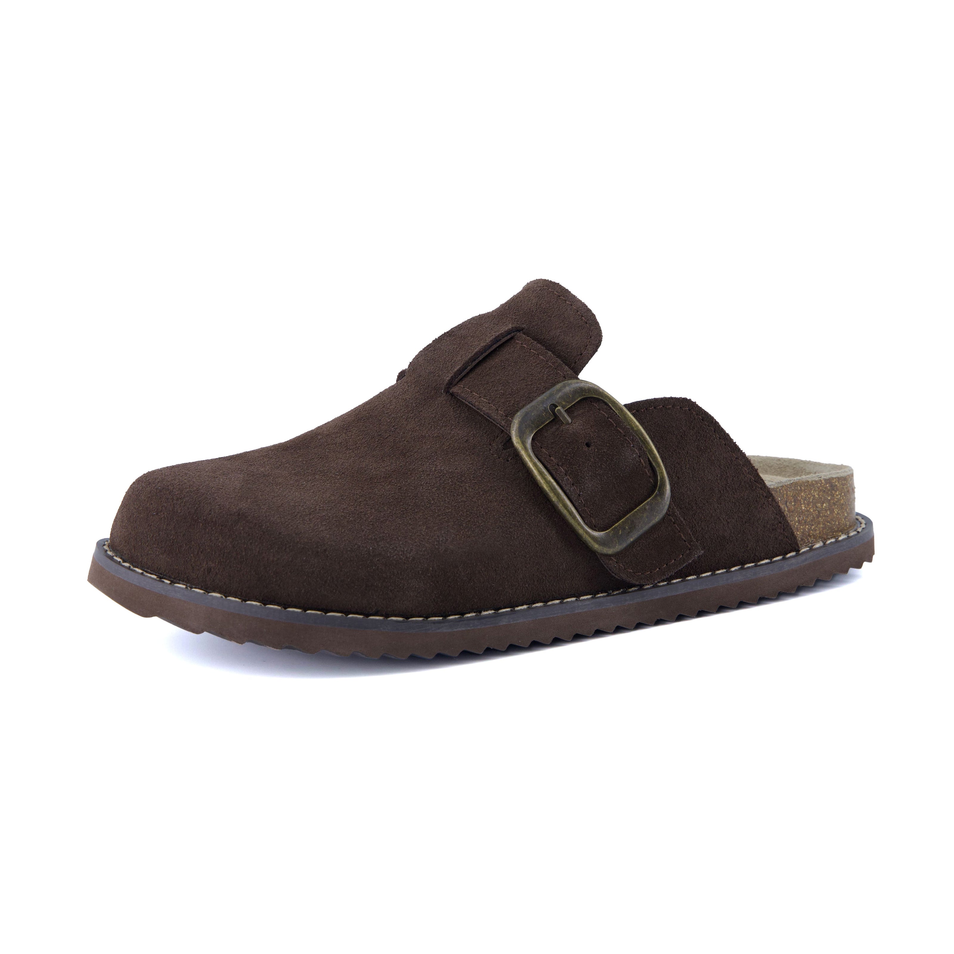 Blain Suede Slip-On Clogs