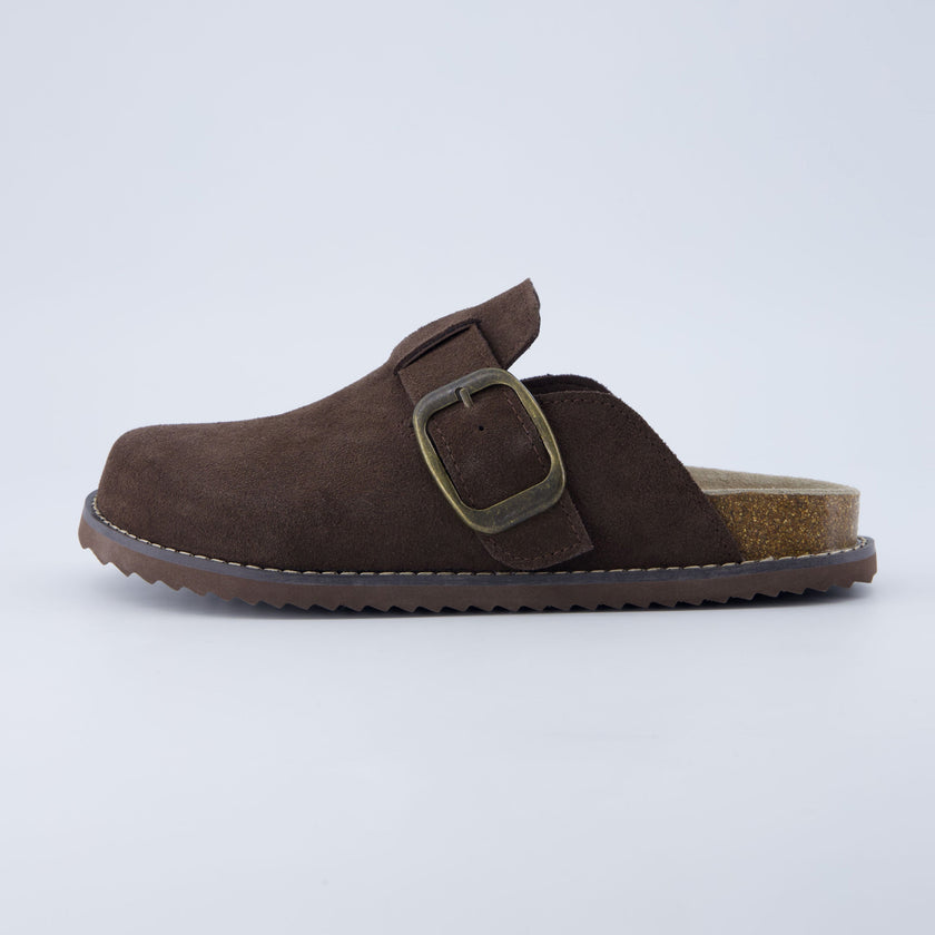 Blain Suede Slip-On Clogs