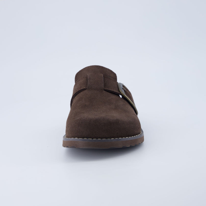 Blain Suede Slip-On Clogs