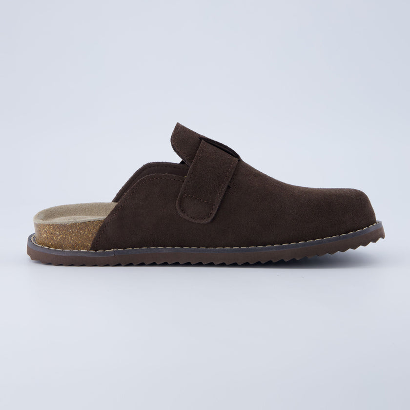 Blain Suede Slip-On Clogs
