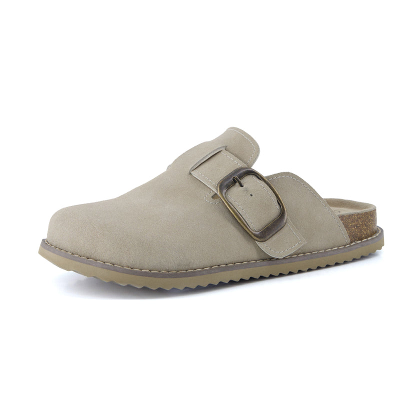 Blain Suede Slip-On Clogs
