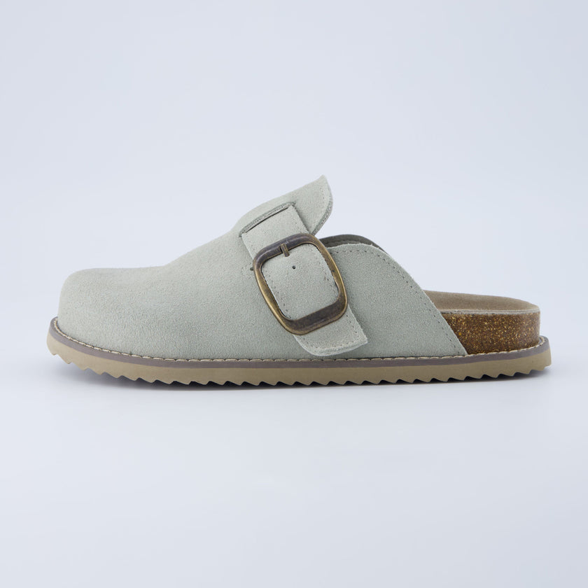Blain Suede Slip-On Clogs