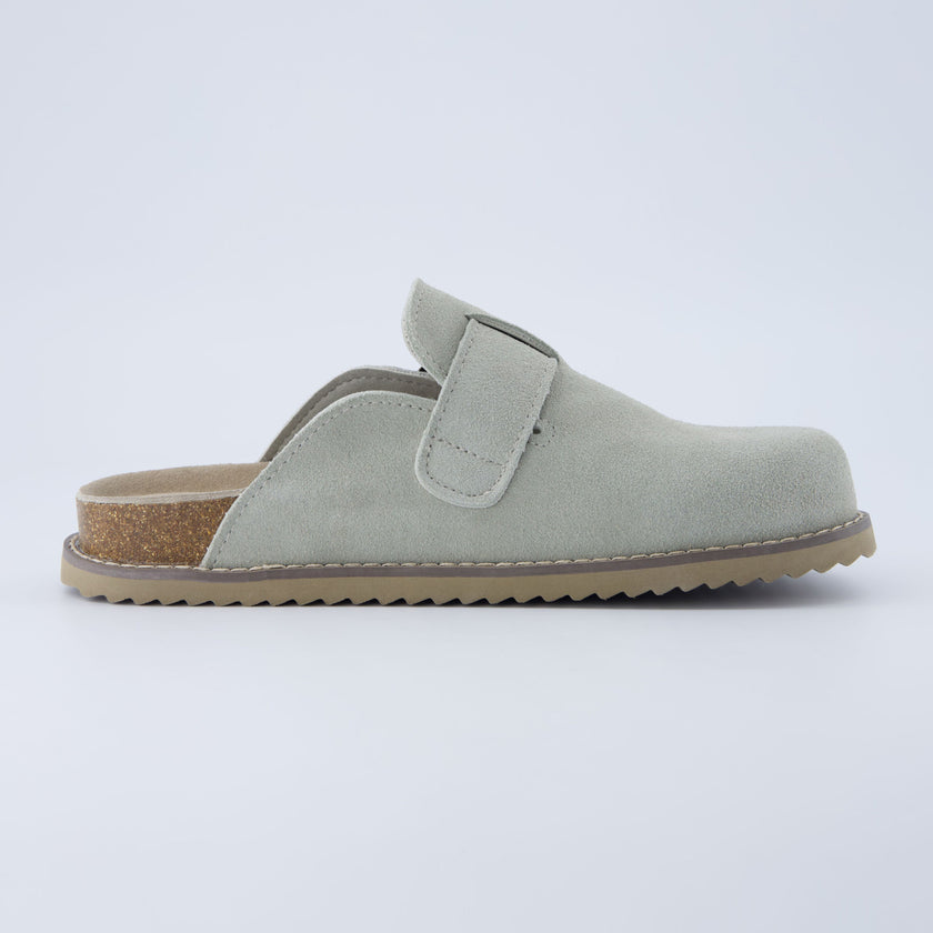 Blain Suede Slip-On Clogs