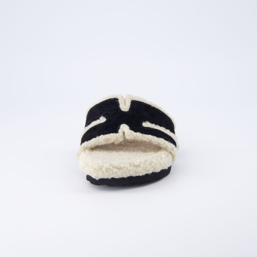 Cuddle Faux Shearling Slide Slippers