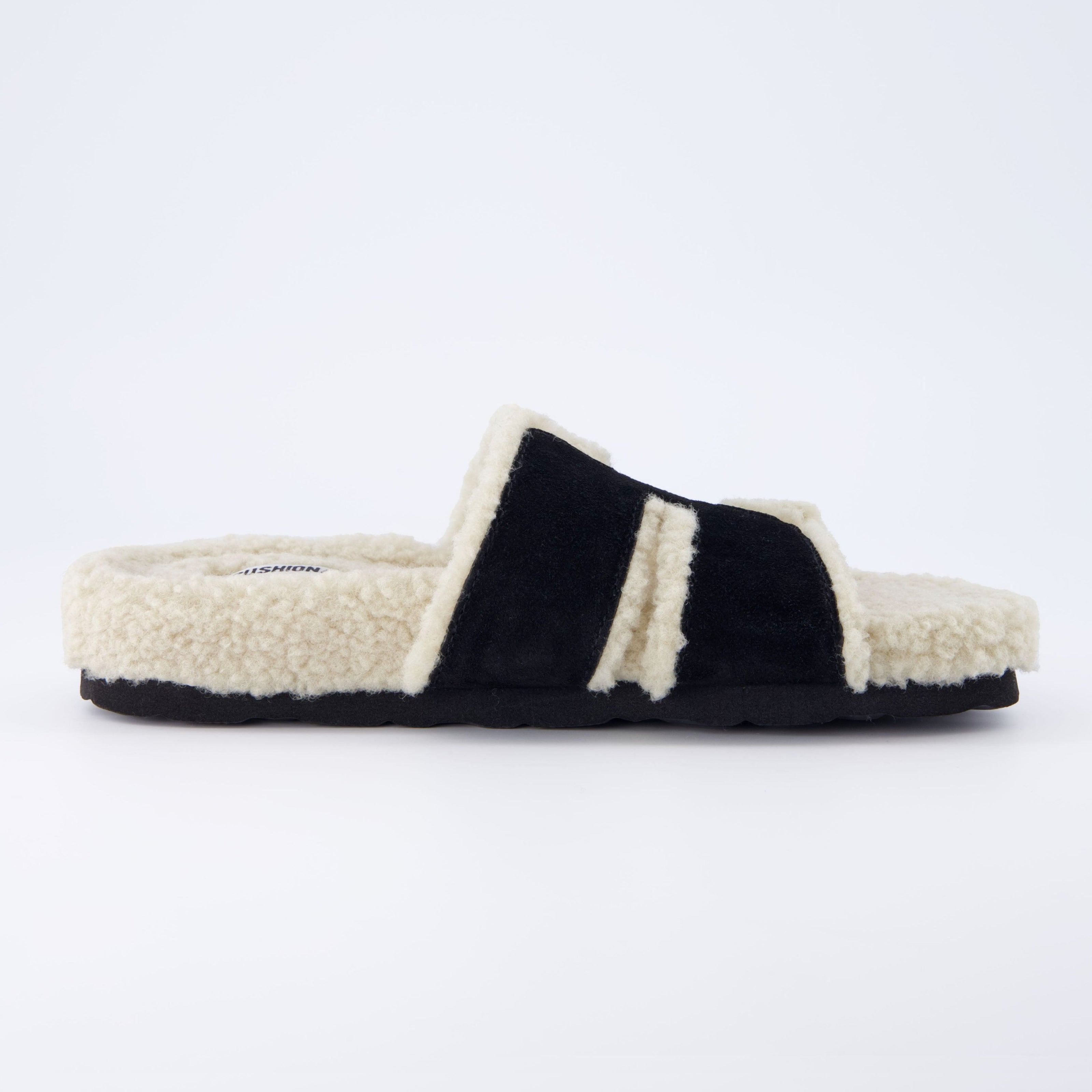 Cuddle Faux Shearling Slide Slippers
