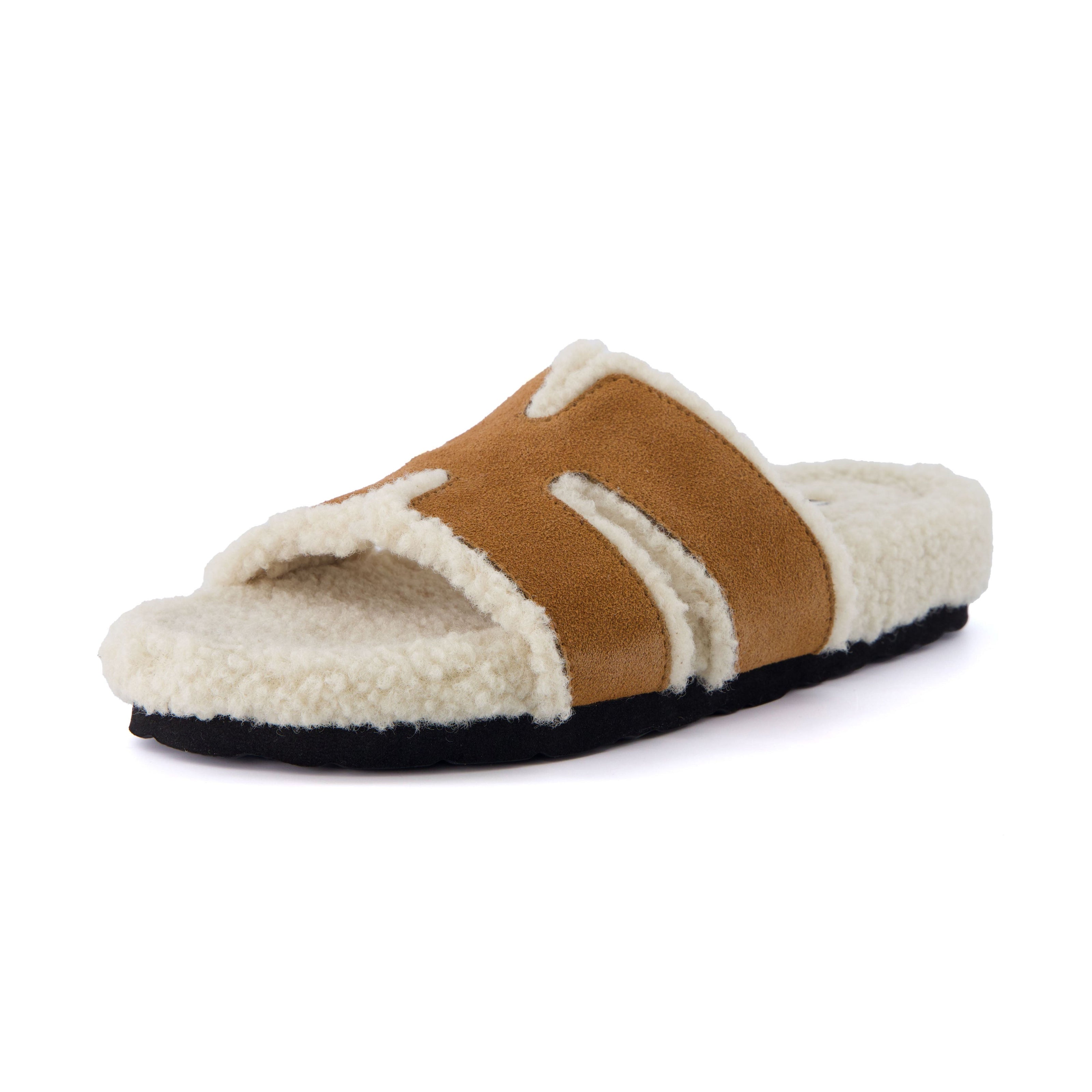 Cuddle Faux Shearling Slide Slippers