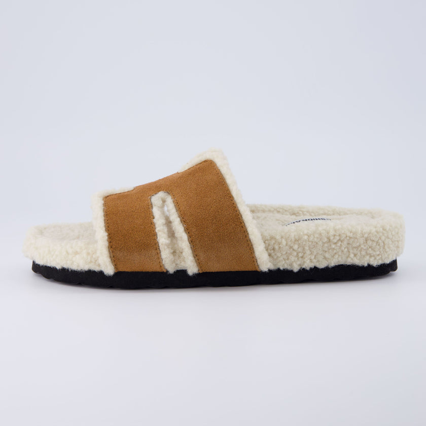 Cuddle Faux Shearling Slide Slippers