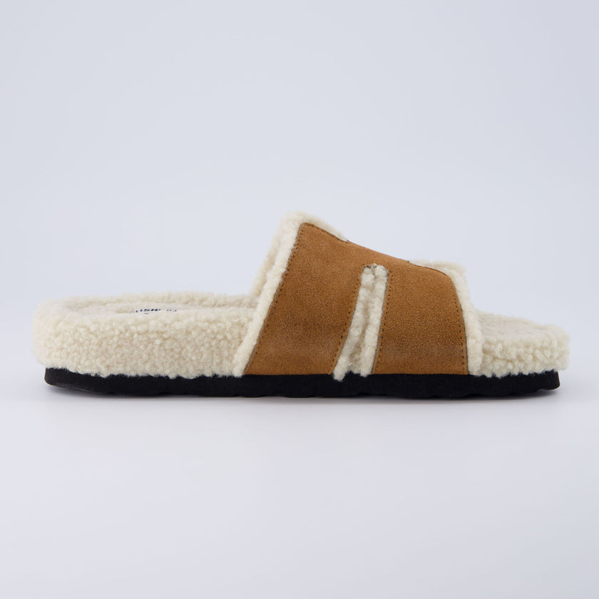 Cuddle Faux Shearling Slide Slippers