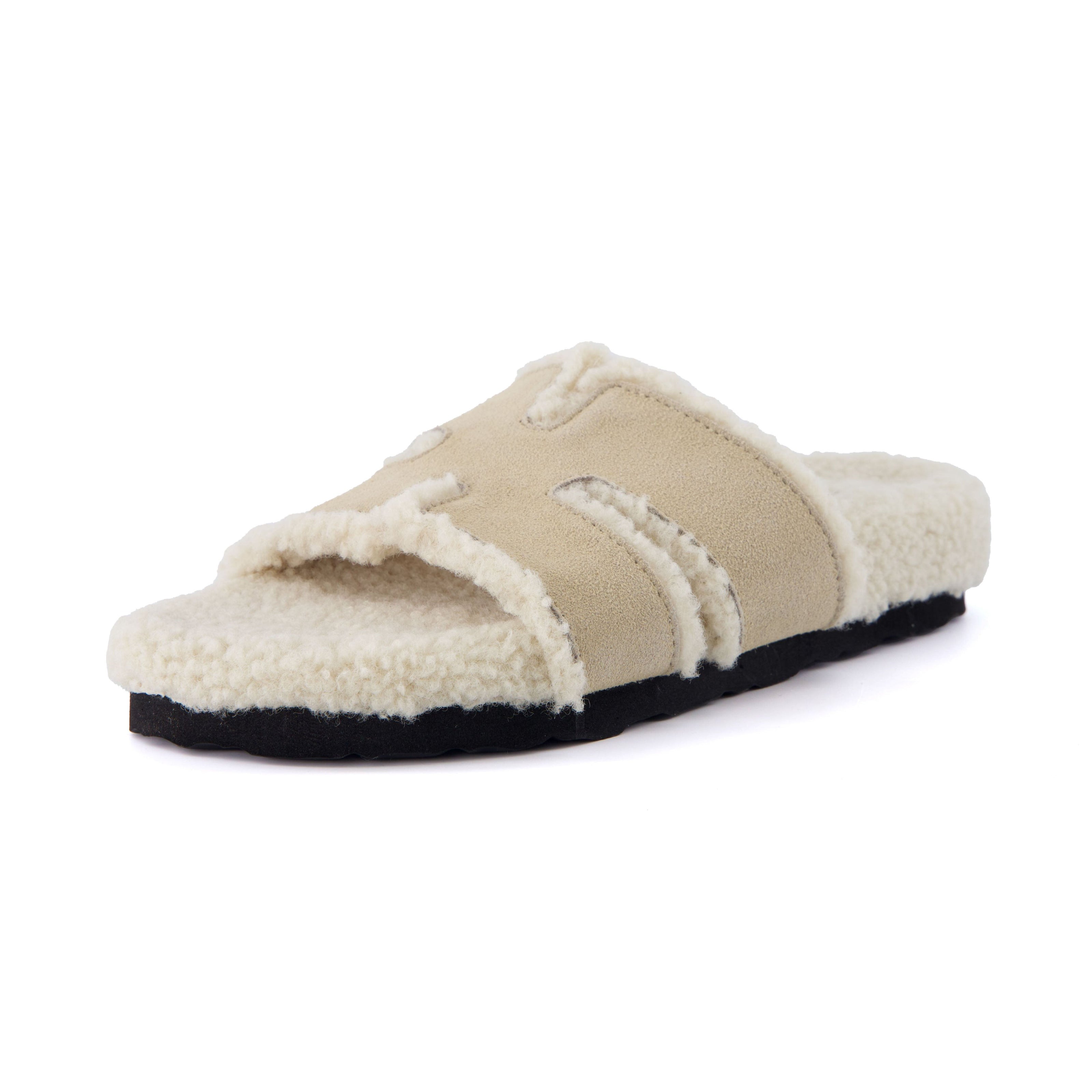 Cuddle Faux Shearling Slide Slippers