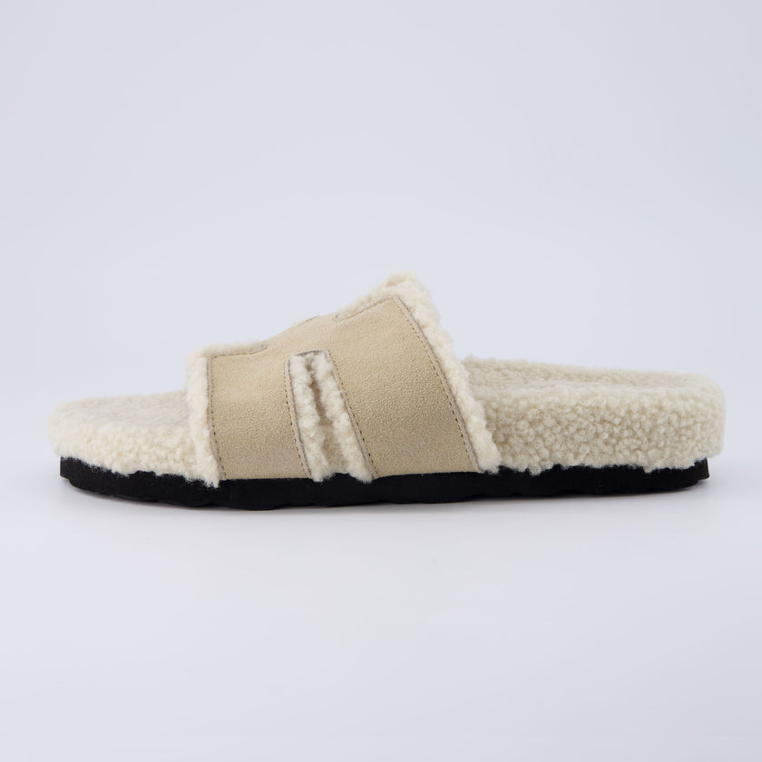 Cuddle Faux Shearling Slide Slippers