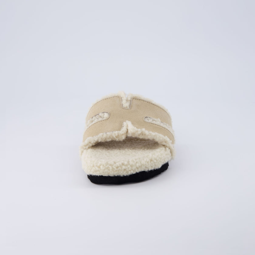 Cuddle Faux Shearling Slide Slippers