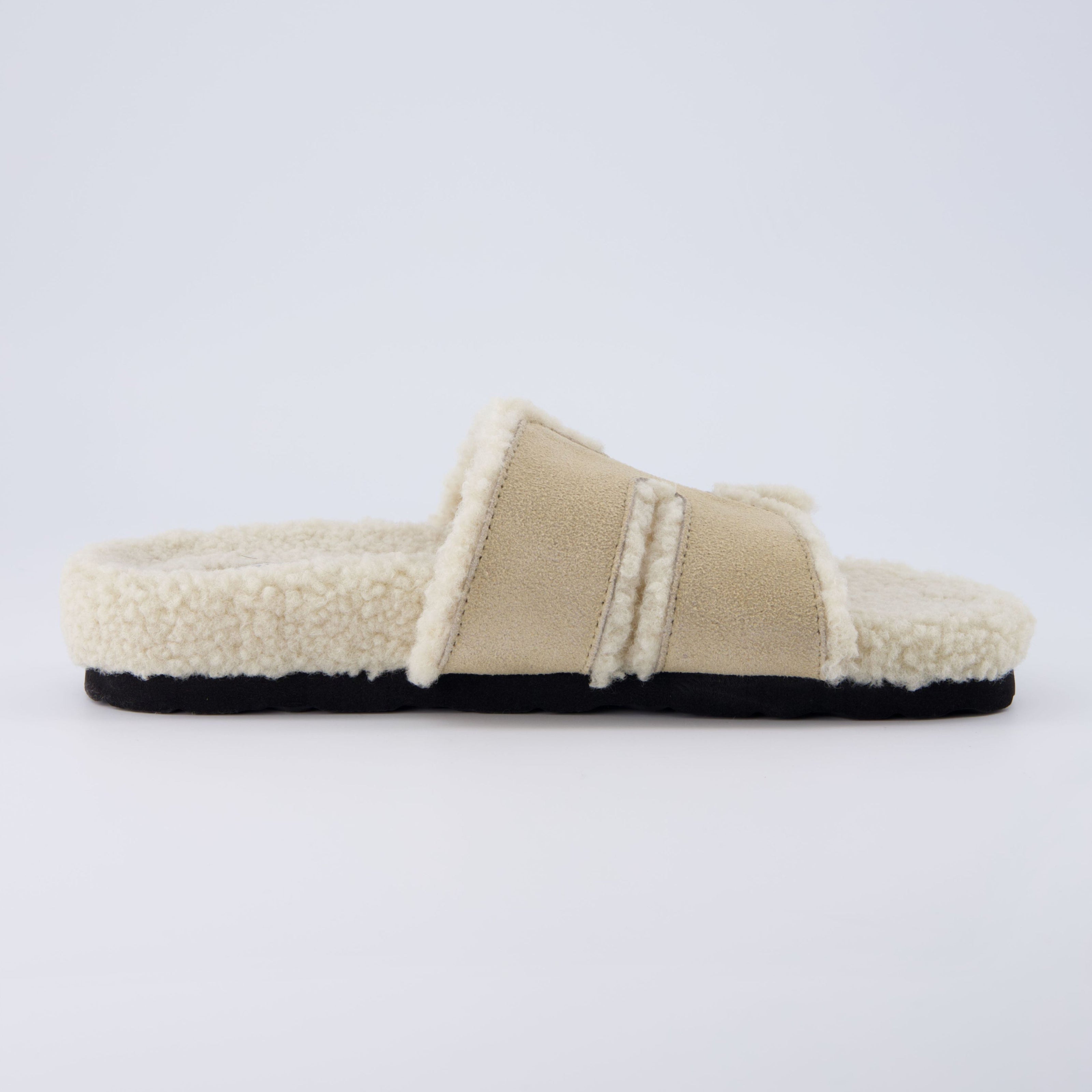 Cuddle Faux Shearling Slide Slippers