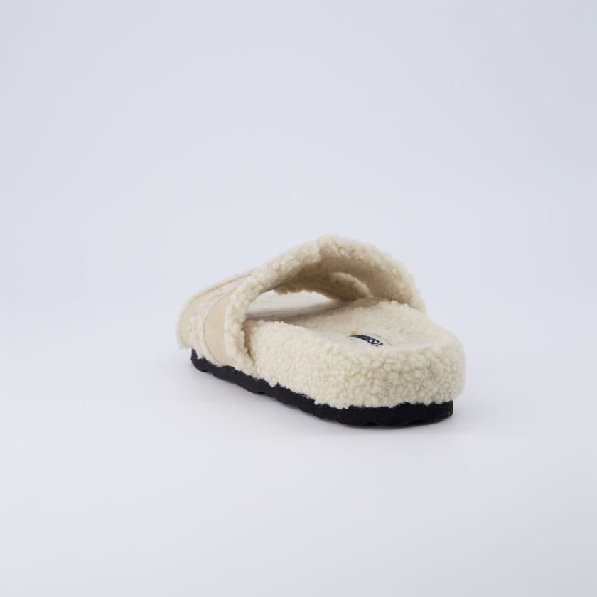 Cuddle Faux Shearling Slide Slippers