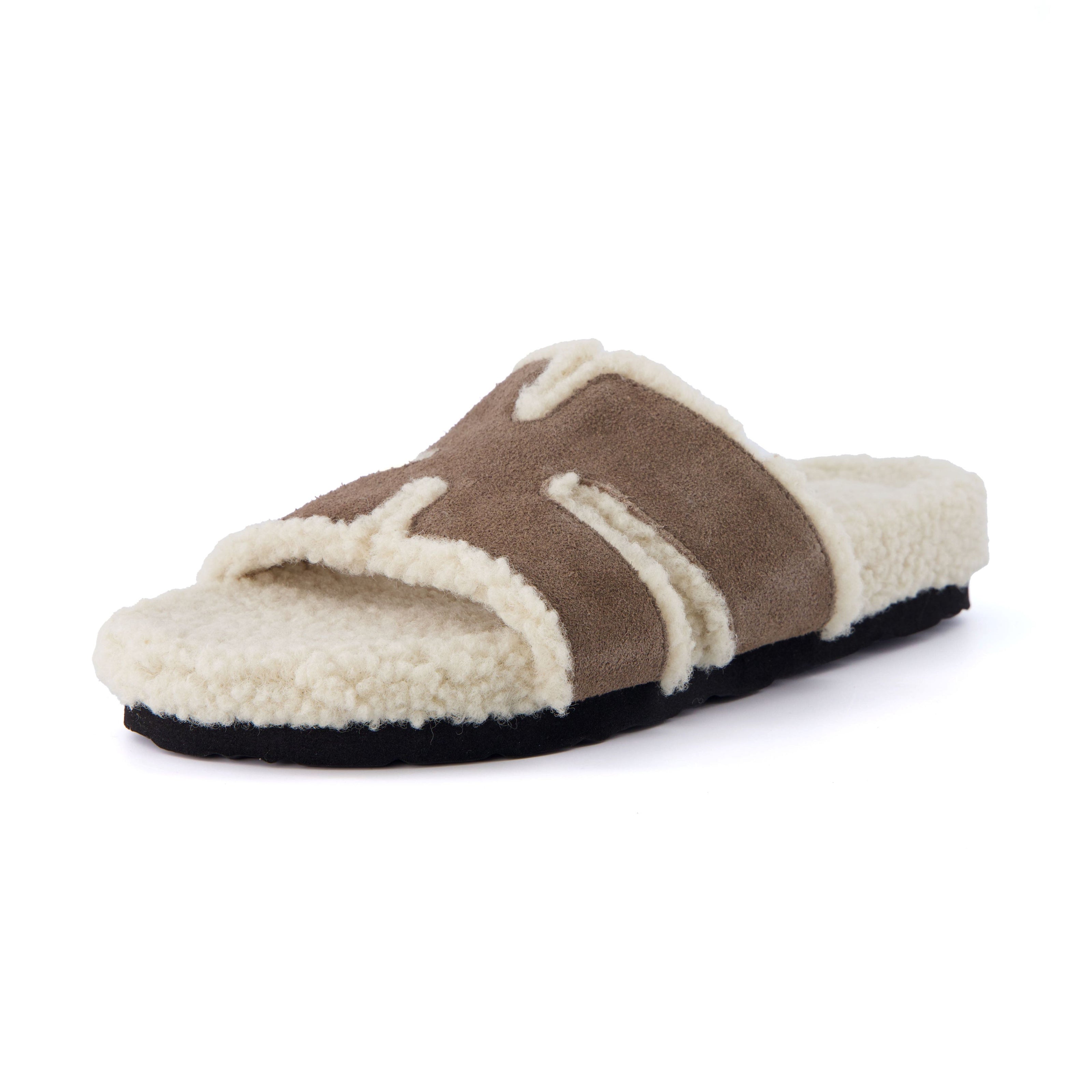 Cuddle Faux Shearling Slide Slippers