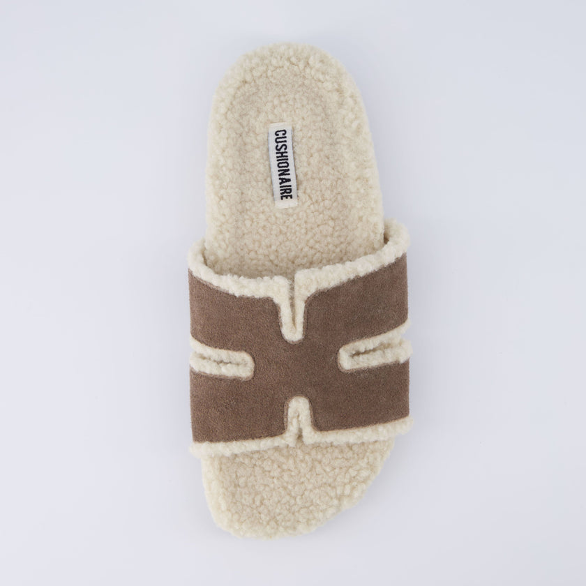 Cuddle Faux Shearling Slide Slippers