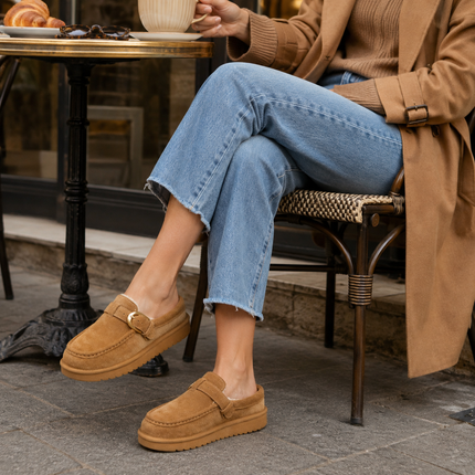 Origin Suede Memory Foam Slippers