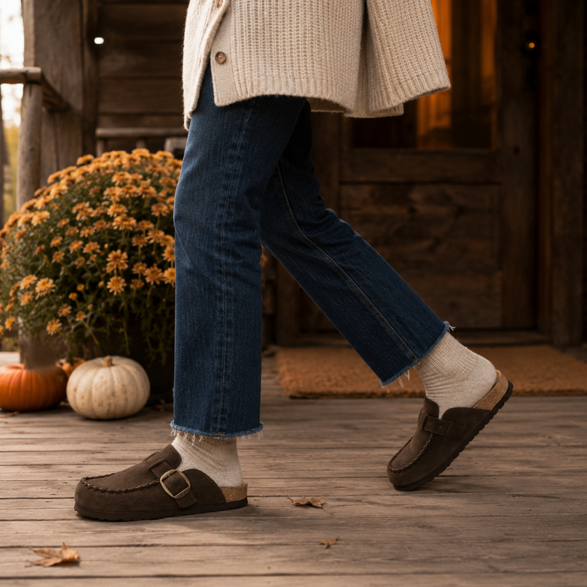 Canoe Suede Slip On Shoes for Women
