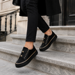 Luna Platform Sneakers Gold Chain Detail
