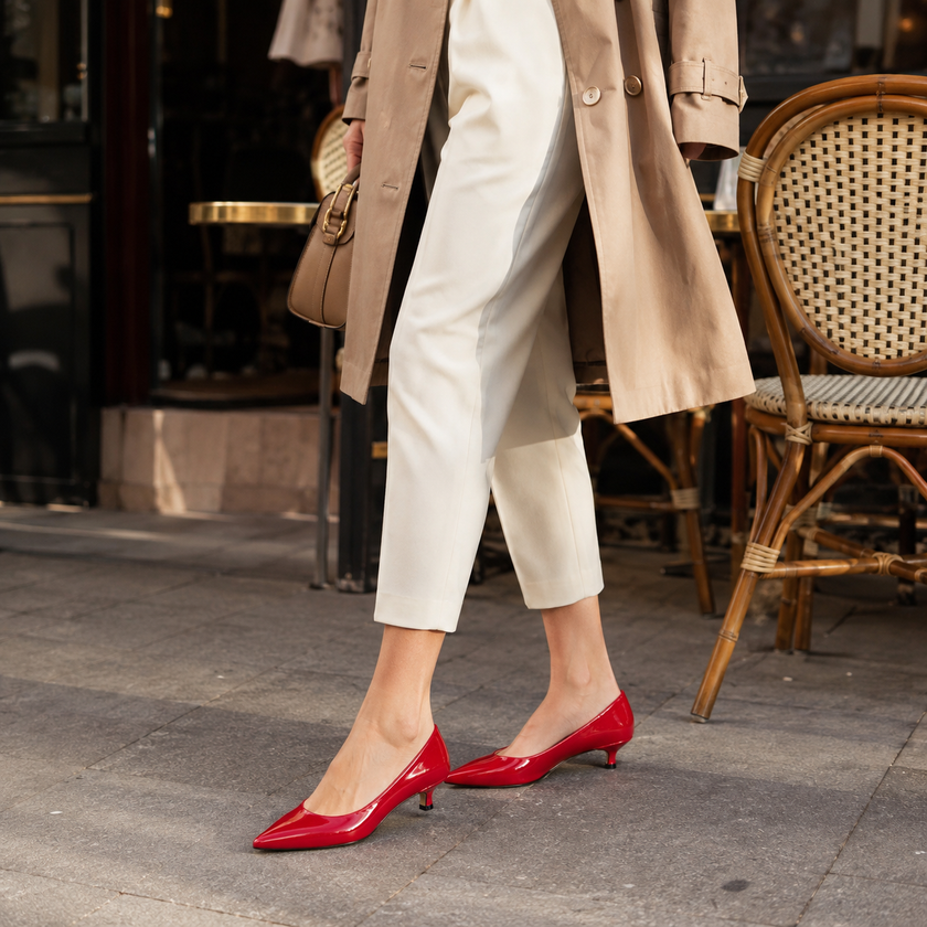 Bay Kitten Heel Pump