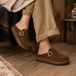 Hobby Suede Clogs