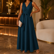 Hailey | Women Wedding Guest Elegant Wrap Maxi Dress