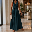 Hailey | Women Wedding Guest Elegant Wrap Maxi Dress