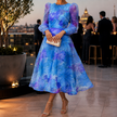 Blair | Women Wedding Guest Dress Formal Floral Midi Dress