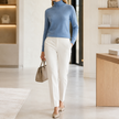 Thea Relaxed Turtleneck Sweater