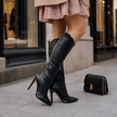Melorynn | Arch Support Heeled Boots, Side Zip