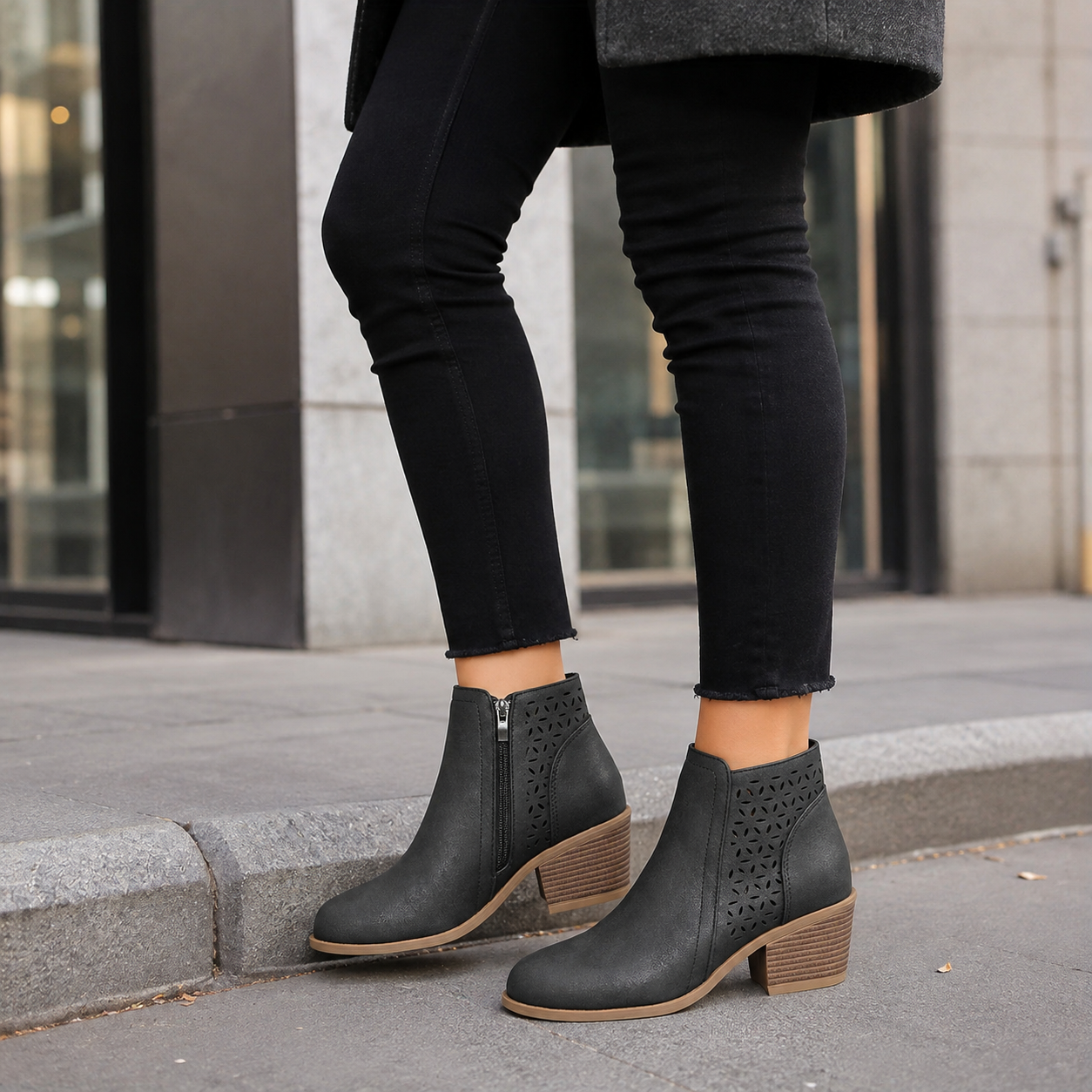 Talen | Arch Support Cutout Boots