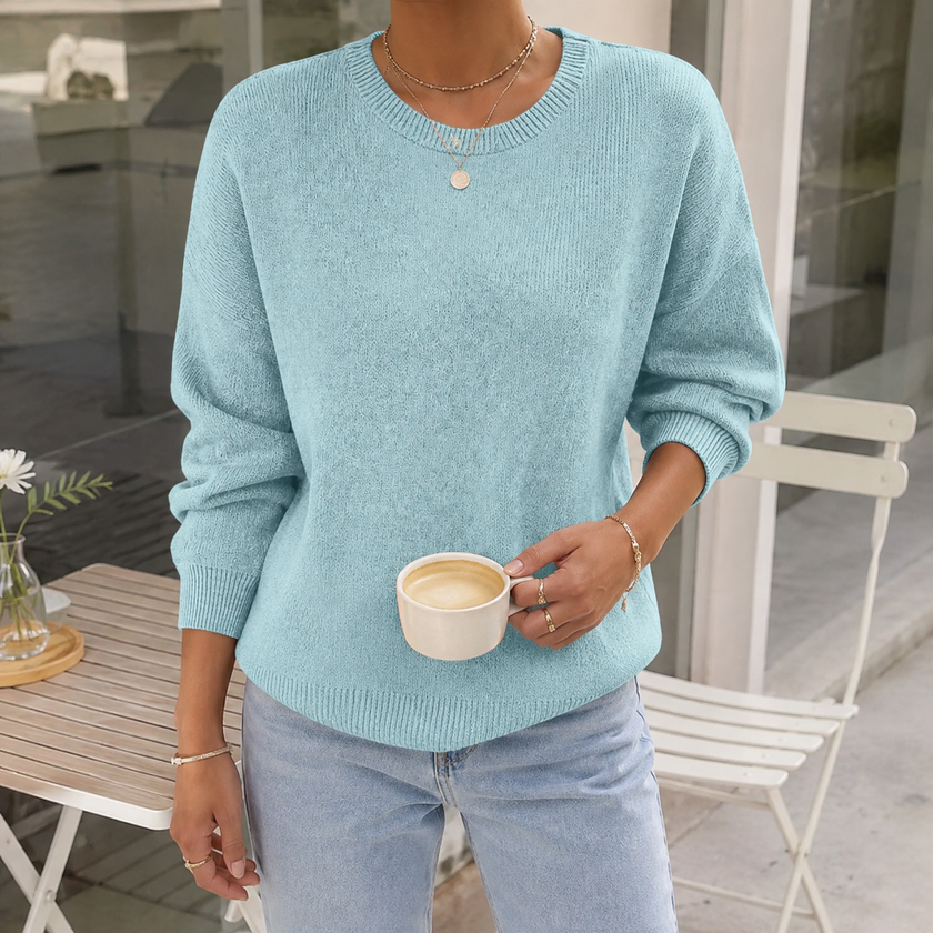 Lorie | Relaxed Fit Knit Pullover Sweater