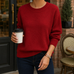 Lorie | Relaxed Fit Knit Pullover Sweater