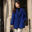Oversized Swing Coat with Lapel