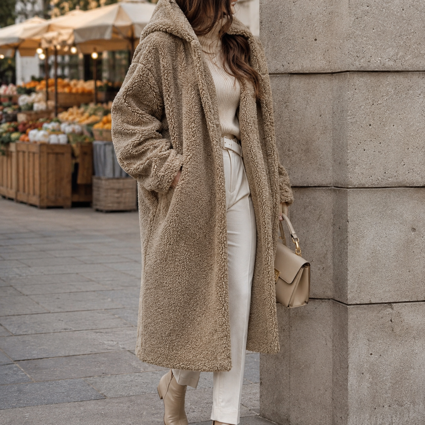 Oversized Teddy Coat