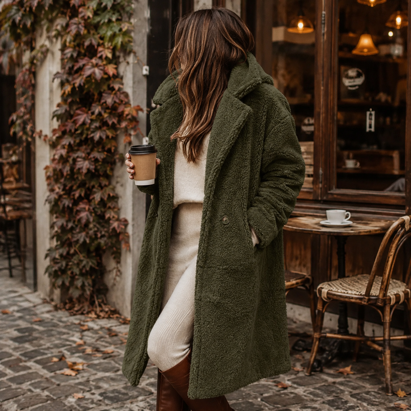 Oversized Teddy Coat